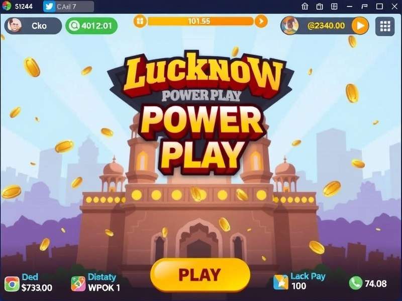 Lucknow Power Play Game Interface